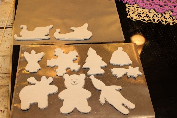 五分钟手工制作圣诞装饰教程——无需烘烤超简单-第7张图片-趣作屋