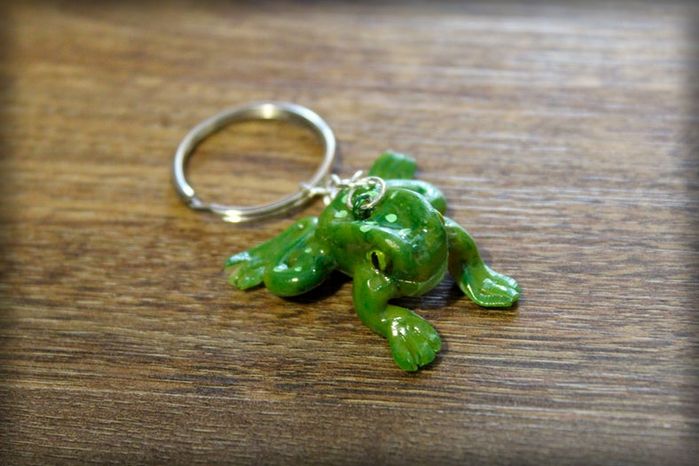 简单青蛙钥匙链手工制作教程-第26张图片-趣作屋 简单青蛙钥匙链手工制作教程-第26张图片-趣作屋