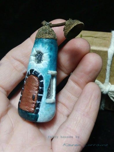 低成本微缩精灵小屋制作教程-回收材料DIY-第3张图片-趣作屋