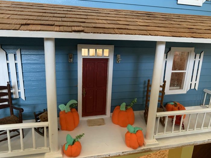 简易粘土南瓜造型制作教程-第2张图片-趣作屋