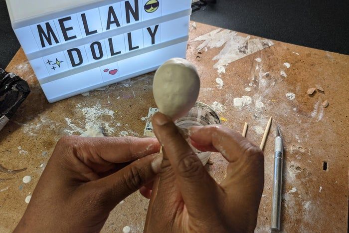 自制印尼传统木偶教程：创意纸黏土DIY全攻略-第11张图片-趣作屋