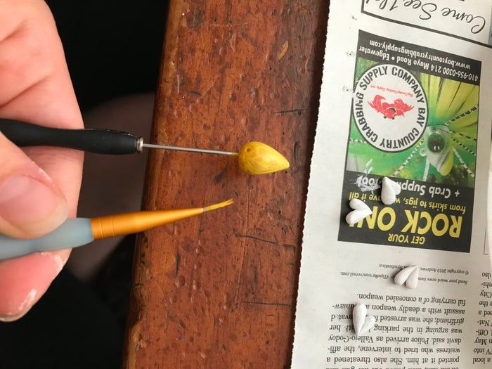 聚合物粘土手作蜂巢花器教程：空气凤梨支架DIY全攻略-第20张图片-趣作屋