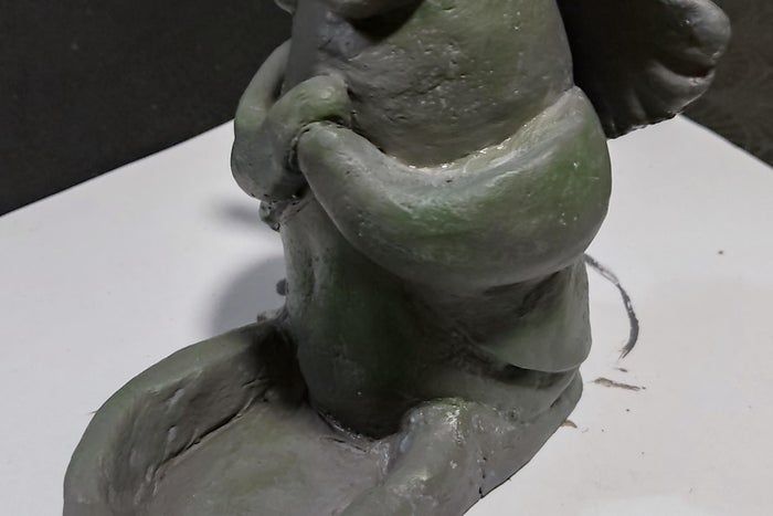 塞尔达传说海利亚女神像烛台手工制作教程-第33张图片-趣作屋