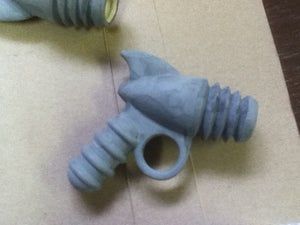 自制蜡模射线枪教程：石膏模具与高温烧制全流程-第26张图片-趣作屋