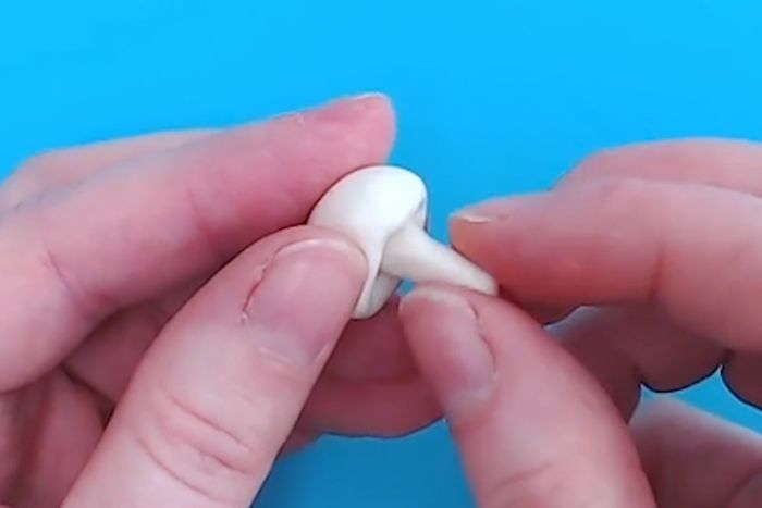 空气干燥粘土制作迷你精灵花园教程-第8张图片-趣作屋