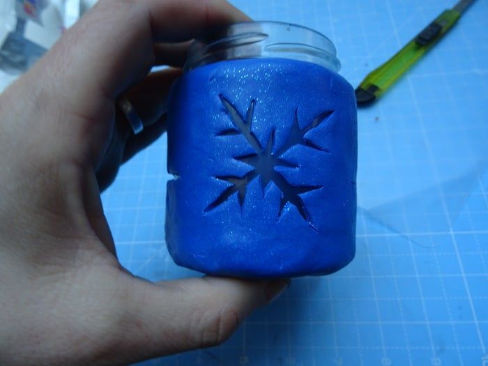 节日礼物罐夜灯制作教程-第7张图片-趣作屋