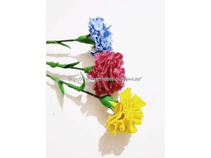 泰国粘土手工花朵制作教程——零基础DIY立体花朵步骤详解-第1张图片-趣作屋