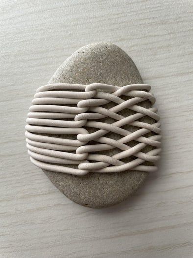 日式篮石装饰手作教程：聚合物粘土制作方法与创意设计-第20张图片-趣作屋