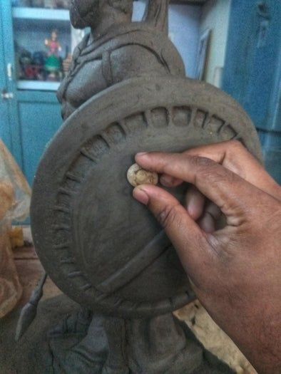 希腊战士陶土雕塑制作全流程指南-第37张图片-趣作屋