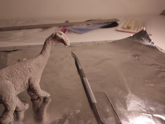 高精度微型恐龙模型制作全攻略-第16张图片-趣作屋