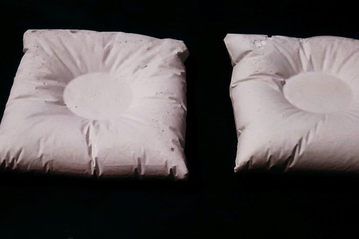 低成本自制白水泥褶皱烛台教程-第9张图片-趣作屋