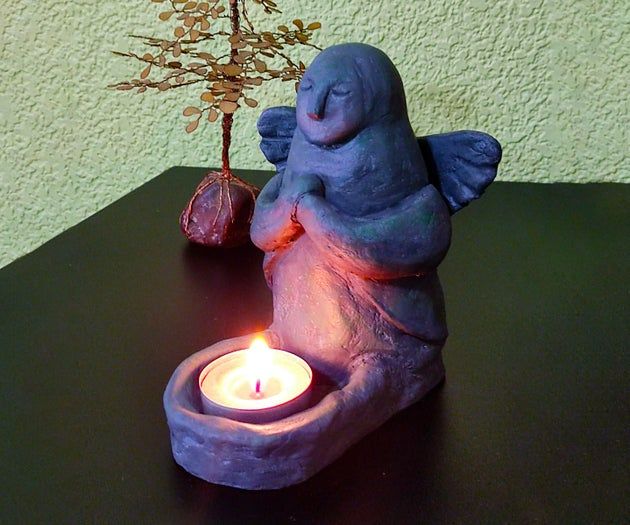 塞尔达传说海利亚女神像烛台手工制作教程-第2张图片-趣作屋