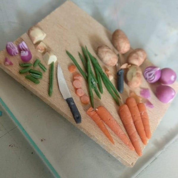 手作迷你炖菜板教程:聚合物粘土蔬菜制作全攻略-第20张图片-趣作屋 手作迷你炖菜板教程:聚合物粘土蔬菜制作全攻略-第20张图片-趣作屋