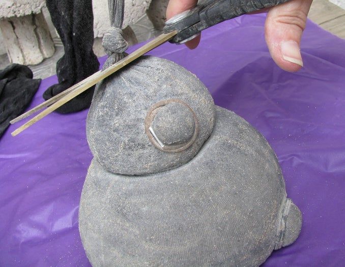 低成本水泥地精DIY教程-庭院装饰手作指南-第18张图片-趣作屋