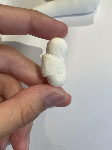 自制球形关节可动人偶教程:风干粘土与弹力绳的创意制作-第17张图片-趣作屋 自制球形关节可动人偶教程:风干粘土与弹力绳的创意制作-第17张图片-趣作屋