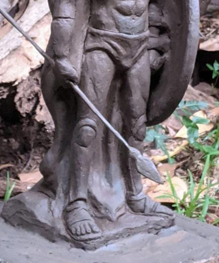 希腊战士陶土雕塑制作全流程指南-第24张图片-趣作屋