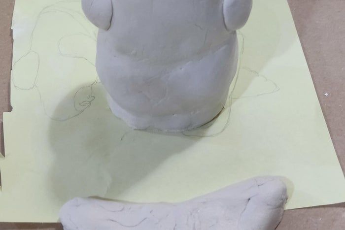 塞尔达传说海利亚女神像烛台手工制作教程-第24张图片-趣作屋