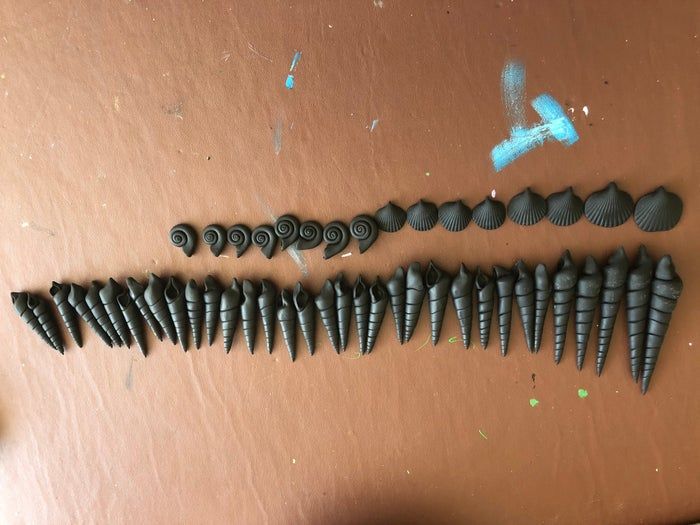 手工制作美人鱼皇冠教程：软陶造型技巧与步骤-第22张图片-趣作屋