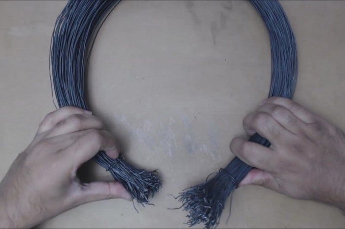 自制树枝装饰品教程-家庭DIY铁丝造型摆件制作-第3张图片-趣作屋