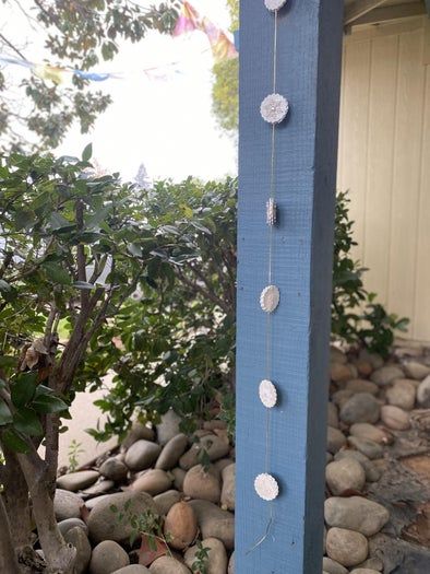 自制剪贴装饰聚合物粘土花环教程-第15张图片-趣作屋