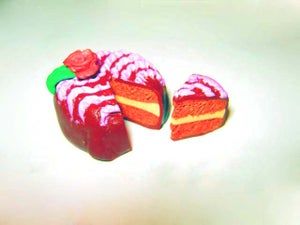 软陶蛋糕挂件制作教程：创意手工DIY指南-第15张图片-趣作屋