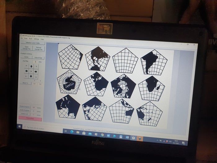 用密度板和3D打印打造十二面体地球模型,附详细制作教程-第5张图片-趣作屋 用密度板和3D打印打造十二面体地球模型,附详细制作教程-第5张图片-趣作屋