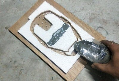 超简单!用混凝土打造专属钢铁侠头盔墙面装饰DIY教程-第23张图片-趣作屋 超简单!用混凝土打造专属钢铁侠头盔墙面装饰DIY教程-第23张图片-趣作屋