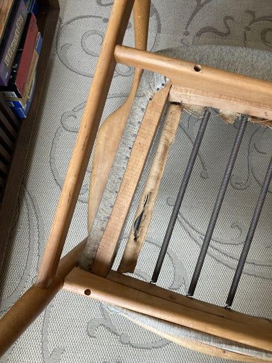复古北欧椅子翻新教程：低成本手工布艺与弹簧修复技巧-第13张图片-趣作屋