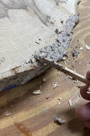 用枫木圆盘手工制作挂墙钟的完整教程-第5张图片-趣作屋