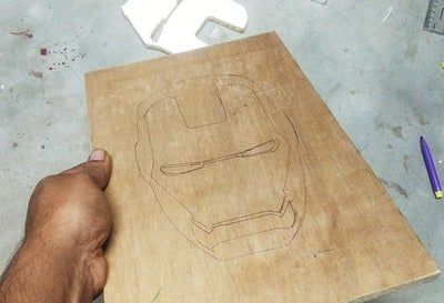 超简单!用混凝土打造专属钢铁侠头盔墙面装饰DIY教程-第13张图片-趣作屋 超简单!用混凝土打造专属钢铁侠头盔墙面装饰DIY教程-第13张图片-趣作屋