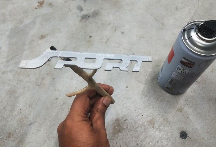 在家DIY汽车运动标志3D贴纸徽章教程-第26张图片-趣作屋