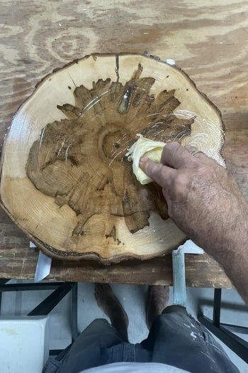 用枫木圆盘手工制作挂墙钟的完整教程-第15张图片-趣作屋