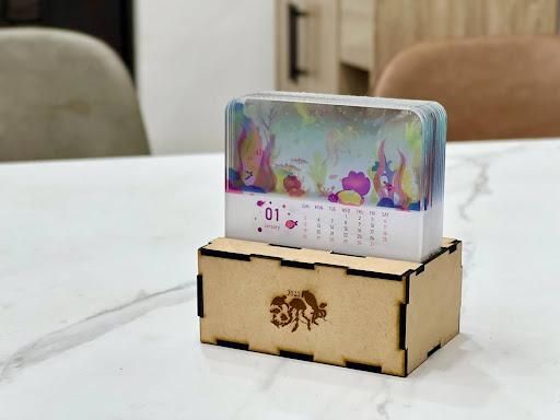 手工制作海洋保护主题亚克力日历灯教程-第20张图片-趣作屋