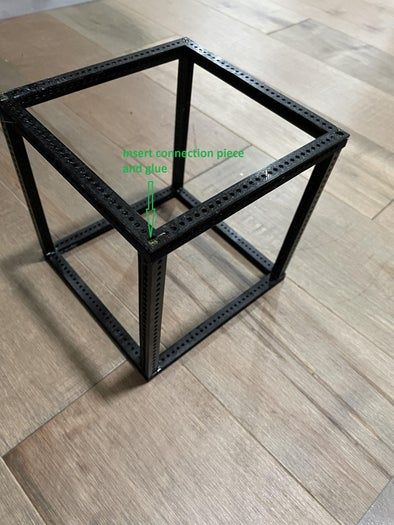 用串珠艺术打造几何图案立方体框架手工教程-第7张图片-趣作屋