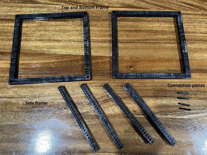 用串珠艺术打造几何图案立方体框架手工教程-第6张图片-趣作屋