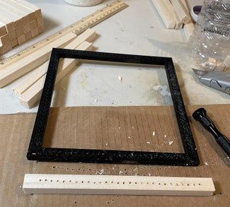 用串珠艺术打造几何图案立方体框架手工教程-第11张图片-趣作屋