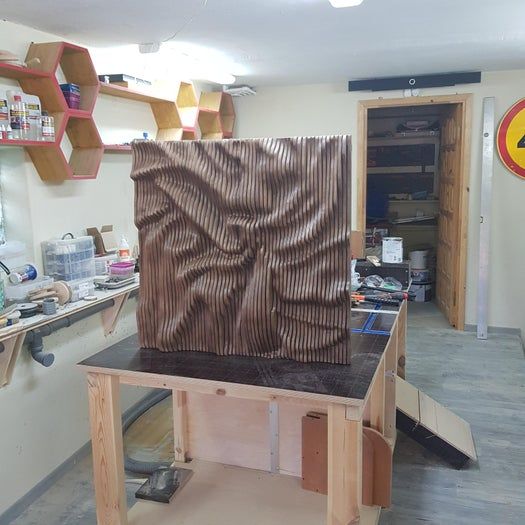 手工制作参数化风格墙面装饰板教程-第16张图片-趣作屋