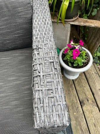 手工DIY沙发扶手套教程，轻松翻新旧家具-第3张图片-趣作屋