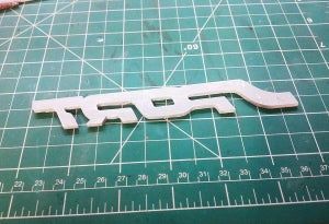 在家DIY汽车运动标志3D贴纸徽章教程-第18张图片-趣作屋