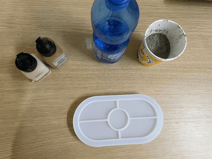 低成本手工制作水泥托盘教程，简单8步打造高颜值家居小物-第2张图片-趣作屋