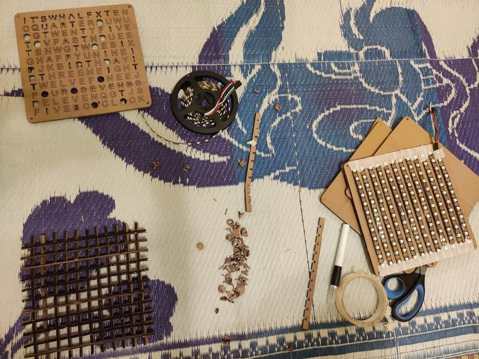 手把手教你自制文字时钟,超有成就感!-第6张图片-趣作屋 手把手教你自制文字时钟,超有成就感!-第6张图片-趣作屋