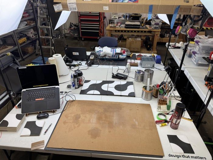 低成本DIY办公室书架装饰面板教程：用3D打印+泡沫板打造现代艺术风-第13张图片-趣作屋