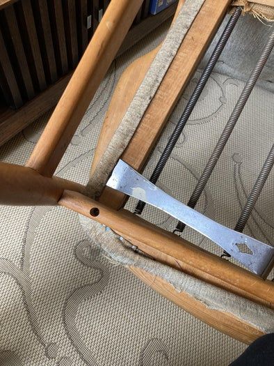 复古北欧椅子翻新教程：低成本手工布艺与弹簧修复技巧-第14张图片-趣作屋