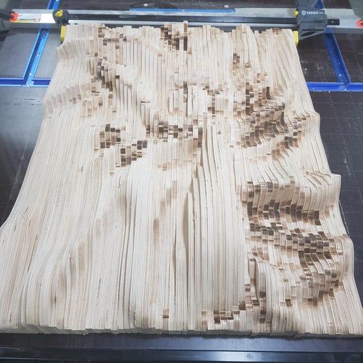 手工制作参数化风格墙面装饰板教程-第8张图片-趣作屋