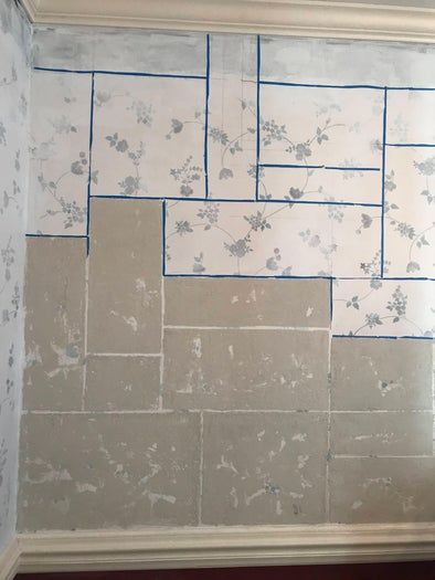 一元店工具DIY仿石墙效果教程-第6张图片-趣作屋