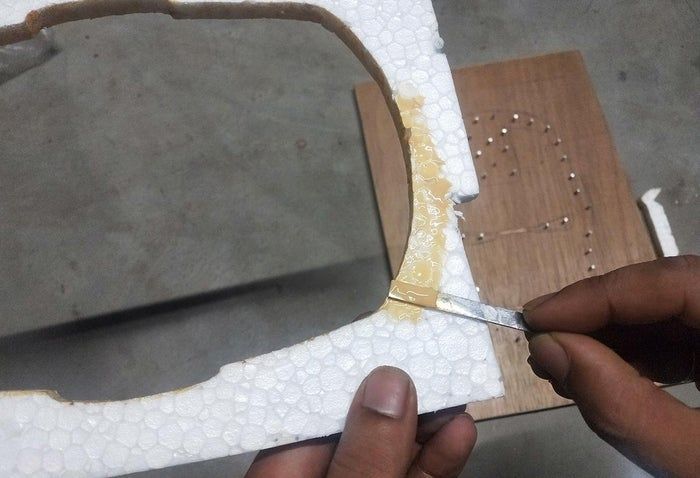 超简单!用混凝土打造专属钢铁侠头盔墙面装饰DIY教程-第15张图片-趣作屋 超简单!用混凝土打造专属钢铁侠头盔墙面装饰DIY教程-第15张图片-趣作屋