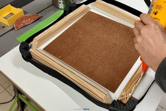 手工制作《辛普森一家》主题激光雕刻LED镜子教程-第13张图片-趣作屋