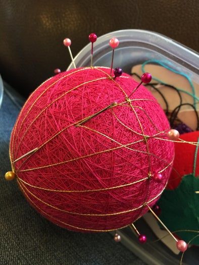 传统菊花样团子球手工制作教程-第18张图片-趣作屋