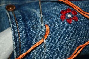 低成本DIY刺绣牛仔裤教程-第5张图片-趣作屋 低成本DIY刺绣牛仔裤教程-第5张图片-趣作屋