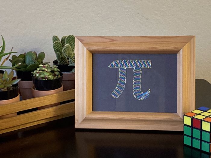 创意手工教程：在纸上刺绣圆周率π的DIY方法-第27张图片-趣作屋